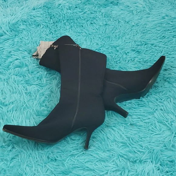 Prada Zipper Sock Square Heel and Toe Boot - Picture 4 of 9